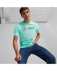 Pantalones de Chándal Mercedes Amg Petronas PUMA de hombre de color Gris |  Lyst
