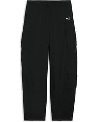 PUMA - Essentials Relaxed Cargo Pants - Lyst