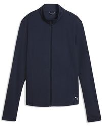 PUMA - Pure Textured Full-Zip Golf Jacket - Lyst