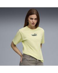 PUMA - Essentials Nature 2.0 Relaxed T-Shirt Damen, Kleidung, Moon - Lyst