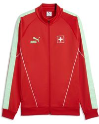 PUMA - Switzerland King Anthem Jacket - Lyst