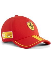 PUMA - Scuderia Ferrari Vegas Trucker Beanie Hat - Lyst