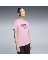 PUMA - Graphic Varsity T-Shirt - Lyst