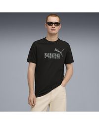 PUMA - Essentials Camo T-Shirt Herren, Kleidung - Lyst