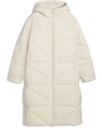PUMA - Hooded Down Puffer Coat - Lyst