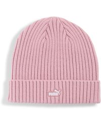 PUMA - Essentials Patch Beanie, Accessoires, Poised - Lyst