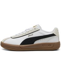 PUMA - Sneakers Club Klassika Da Donna, Bianco/Nero/Altro - Lyst