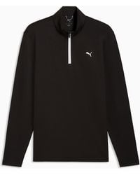 PUMA - Pure 3.0 Quarter-Zip Golf Jacket Glow - Lyst