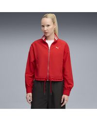 PUMA - Premium Ess Woven Jacket - Lyst