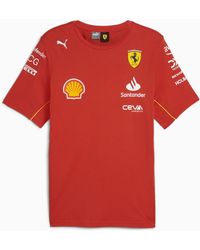 PUMA - Camiseta Scuderia Ferrari Team - Lyst