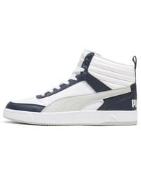 PUMA - Dribble Mid Top Sneakers - Lyst
