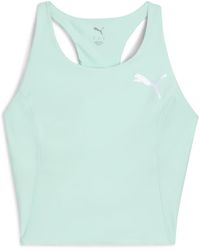 PUMA - Raceday Ultraform Running Crop-Top Damen, Sport, Mint Melt - Lyst