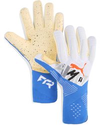 PUMA - Guanti Da Portiere Future Ultimate Forever Nc, Accessori, Bianco/Ultra Blu/Glowing Rosso - Lyst