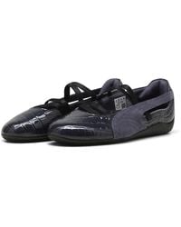 PUMA - Speedcat Ballet Croc-Texture Sneakers - Lyst