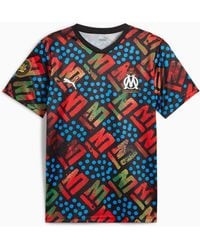 PUMA - Camiseta Olympique de Marseille x Africa con Estampado Integral - Lyst