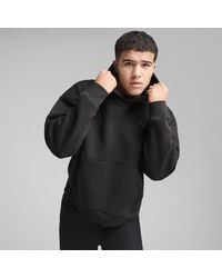 PUMA - Wardrobe Essentials Boxy Hoodie - Lyst