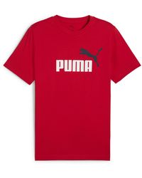 PUMA - Essentials 2 Colour No. 1 Logo T-Shirt Herren, Kleidung - Lyst