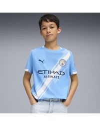 PUMA - Manchester City 25/26 Heimtrikot Teenager, Kleidung, Light/Weiß - Lyst
