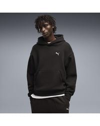 PUMA - Essentials Heavy Fleece Boxy Hoodie Oversized Voor Maat - Lyst