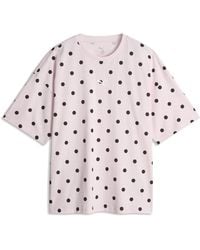 PUMA - Oversized Polka-Dot T-Shirt - Lyst