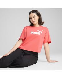 PUMA - T-shirt Court Décontracté À Logo N° 1 Ess - Lyst