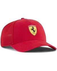 PUMA - Scuderia Ferrari Race Trucker Cap - Lyst