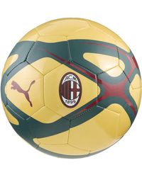 PUMA - Pallone Da Calcio Ac Milan Culture, Accessori, Sunny Giallo/Dark Crimson - Lyst