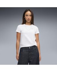 PUMA - T-shirt Essentials Elevated - Lyst