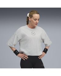 PUMA - Camiseta Corta X Hyrox Lifestyle Para Mujer, Ropa, Light Gris Heather - Lyst