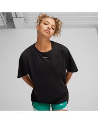 PUMA - T-Shirt Oversize Fit Da Donna, /Altro - Lyst