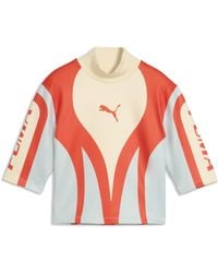 PUMA - Future..Archive Moto Tight Top - Lyst