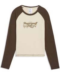 PUMA - X Powerpuff Girls Slim Long Sleeve T-Shirt - Lyst