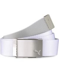 PUMA - Reversible Webbing Golf Belt - Lyst