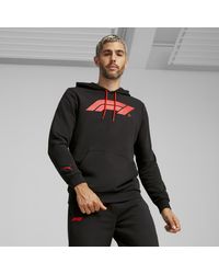PUMA - F1 Ess Motorsport Logo Hoodie - Lyst