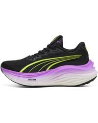 PUMA - Zapatillas De Running Magmax Nitro Para Mujer, Calzado, Negro/Amarillo Alert - Lyst