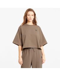 PUMA Infuse Loose Fit T-Shirt - Braun