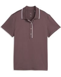PUMA - Cloudspun Bridges Short Sleeve Golf Polo - Lyst