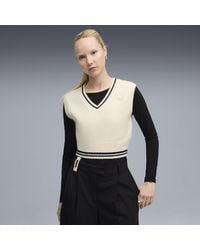 PUMA - Premium Essentials Vest - Lyst