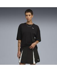 PUMA - Wardrobe Essentials Oversized T-Shirt - Lyst