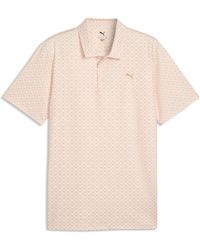 PUMA - Mattr Scallop Golf Polo - Lyst