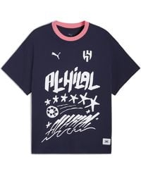 PUMA - Hoops X Al Hilal Sfc Basketbal-T-Shirt Voor Maat - Lyst