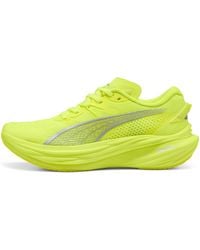 PUMA - Zapatillas De Running Deviate Nitro 3 Para Mujer, Calzado, Amarillo Alert - Lyst