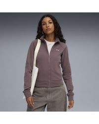PUMA - Ess Slim Track Jacket Dk - Lyst