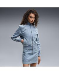 PUMA - Future..Archive Washed Twill Short Jacket - Lyst