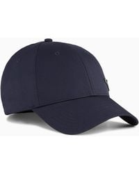 PUMA - Essentials Metal Cat Baseball Cap, Dark - Lyst