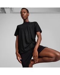 PUMA - Studio Cloudspun T-Shirt Met All-Over-Print Voor - Lyst