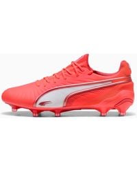 PUMA - King Ultimate Fg/Ag Football Boots Glowing/ Fire - Lyst