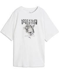 PUMA - Graphics Relaxed Animal T-Shirt - Lyst