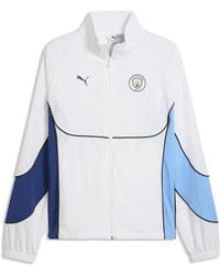 PUMA - Manchester City Tech-X Full-Zip Track Jacket - Lyst