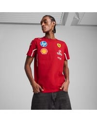 PUMA - Scuderia Ferrari 2025 Team T-Shirt - Lyst